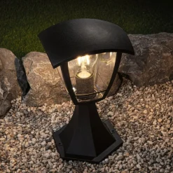 Portstolper>Paulmann Classic portstolpe utendørs IP44 Svart