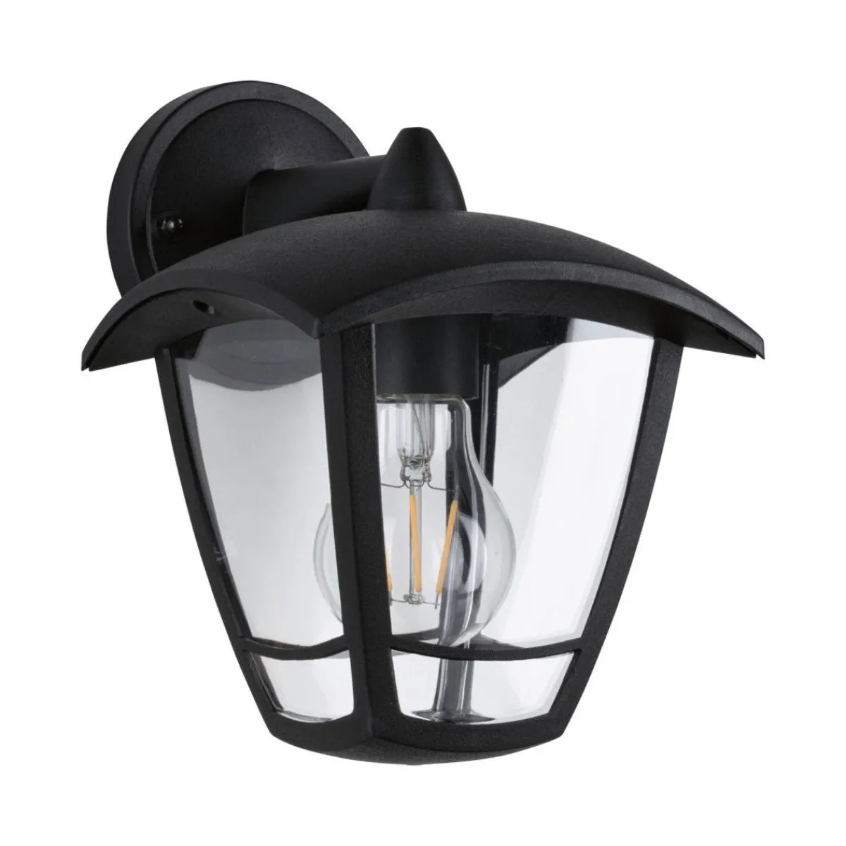 Utelamper - Klassiske Vegglamper>Paulmann Classic vegglampe ned utendørs IP44 Svart