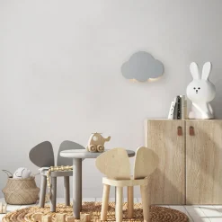 Barneromsbelysning>TK Lighting Cloud vegglampe