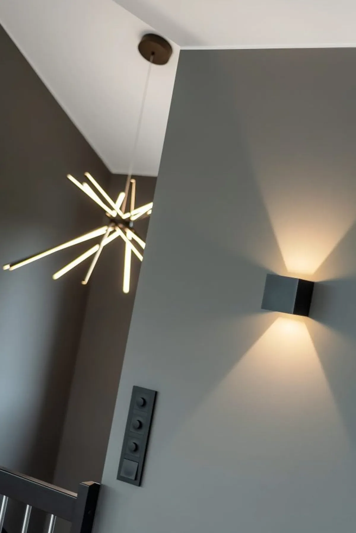 Kjøkkenbelysning Tak|Takpendler>NorDesign Cluster takpendel 50W Dimbar - Svart