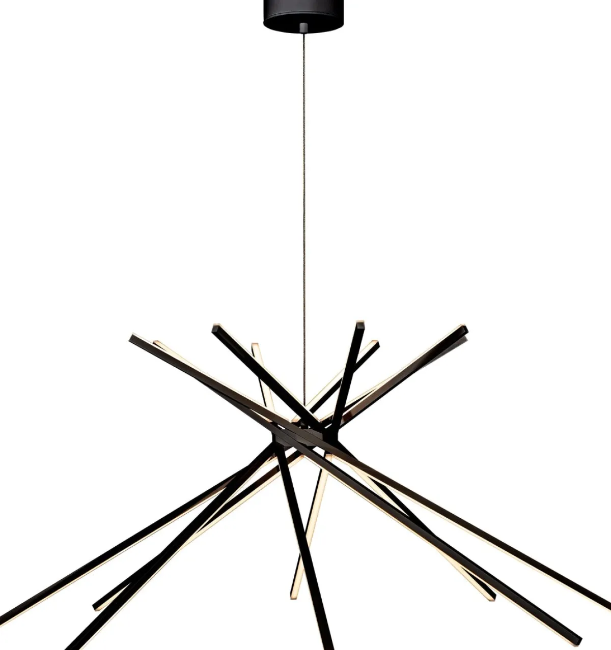 Kjøkkenbelysning Tak|Takpendler>NorDesign Cluster takpendel 50W Dimbar - Svart