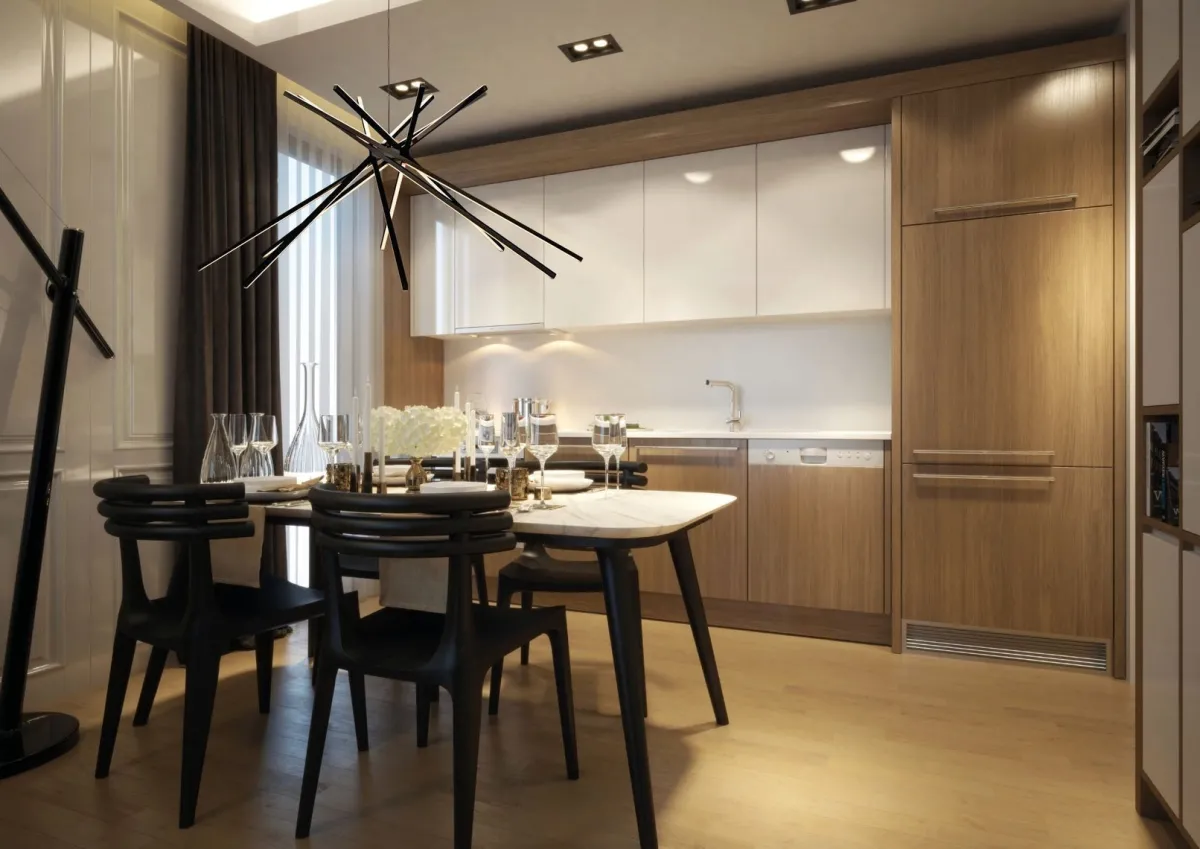 Kjøkkenbelysning Tak|Takpendler>NorDesign Cluster takpendel 50W Dimbar - Svart