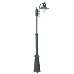 Lightup-Pris|Lyktestolper>Norlys Como stolpe 371 Svart