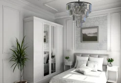 Kjøkkenbelysning Tak|Lysekroner>Nowodvorski Cristal Lysekrone L - Svart