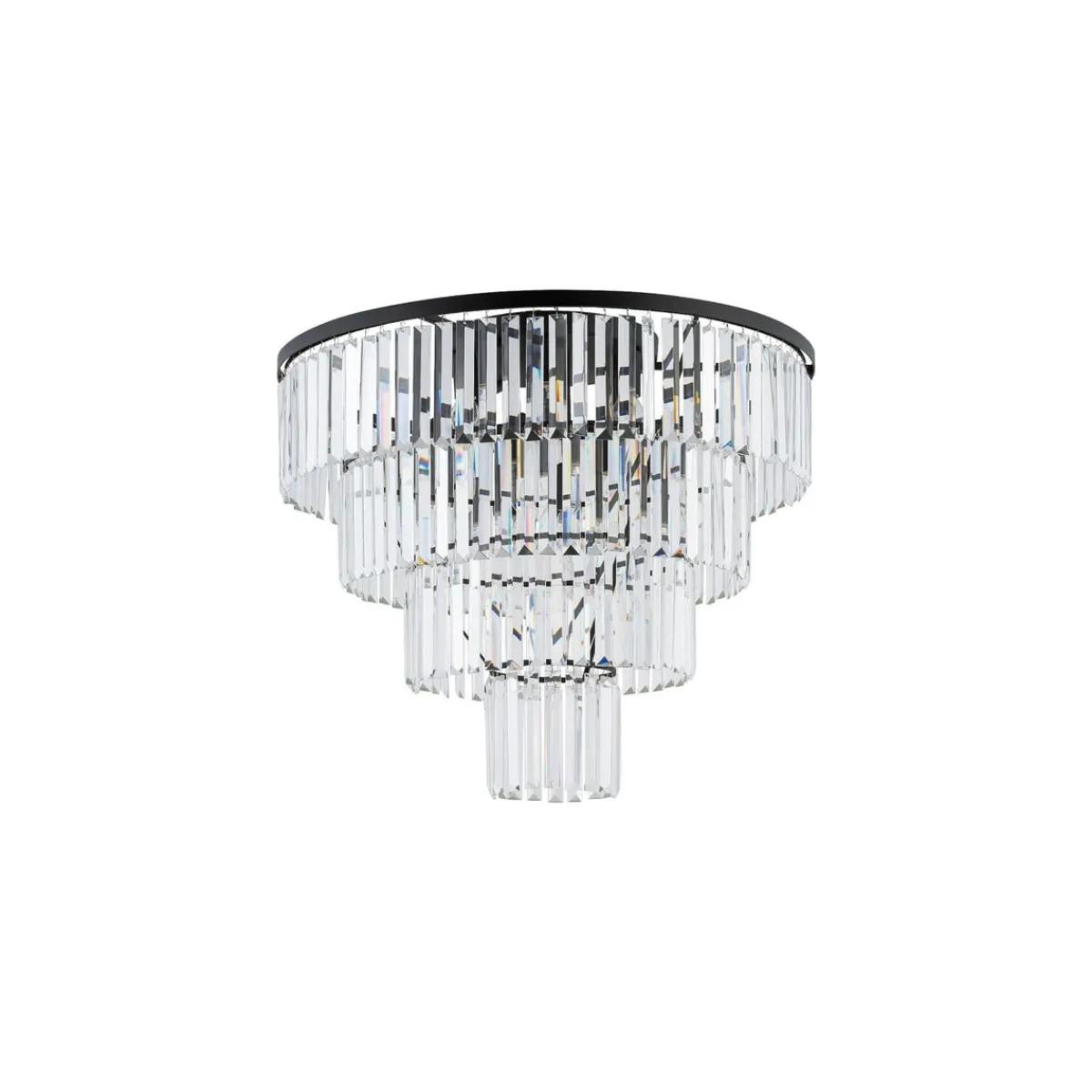 Kjøkkenbelysning Tak|Taklamper / Takplafonder>Nowodvorski Cristal taklampe L - Svart