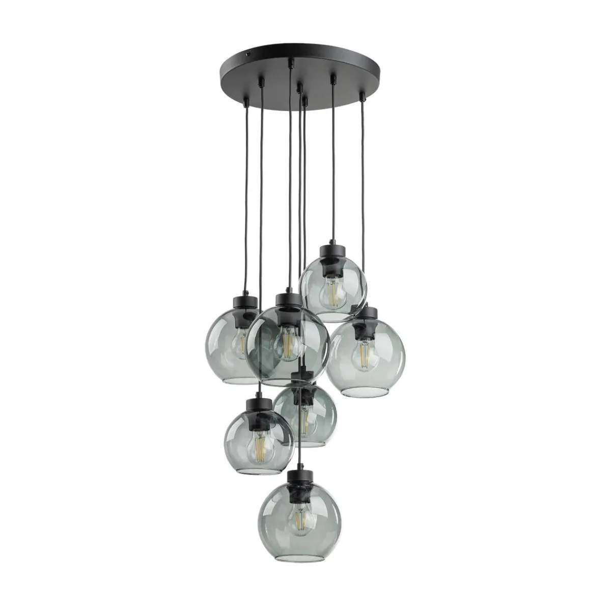 Kjøkkenbelysning Tak|Takpendler>TK Lighting Cubus takpendel 7-lys