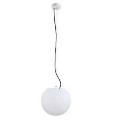 Taklamper Ute|Utendørs Downlights>Nowodvorski Cumulus S takpendel 30 cm utendørs IP65 E27 - Hvit