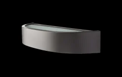 Utelamper Med Opp/Ned Lys>Sg Armaturen As Curve vegglampe opp/ned 10W 2700K dimbar IP65