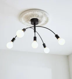 Kjøkkenbelysning Tak|Taklamper / Takplafonder>Marksløjd Cygnus taklampe 5L - - Svart