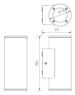 Utelamper Til Kystområder|Utelamper Med Opp/Ned Lys><noscript><img width=
