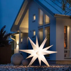 Juledekorasjoner>Konstsmide 3D plaststjerne 100 cm IP44 Hvit