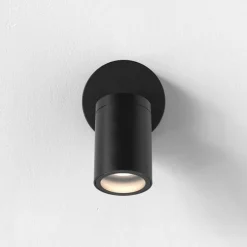 Utelamper Med Opp/Ned Lys>Astro Lighting Dartmouth single spot utendørs IP44 Svart