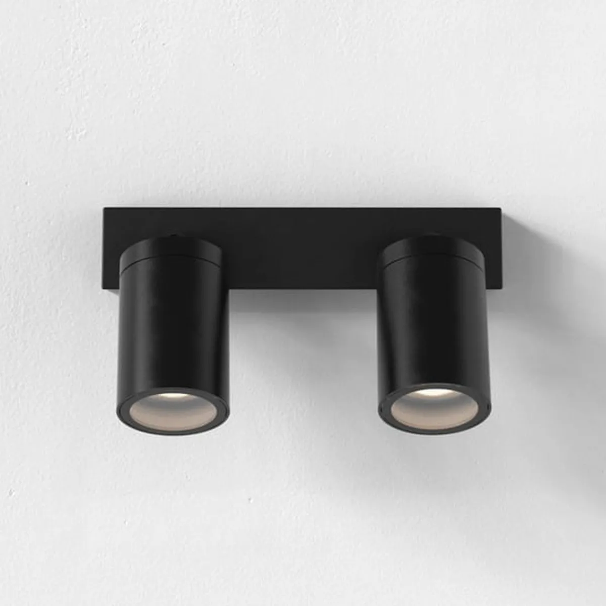 Utelamper Med Opp/Ned Lys>Astro Lighting Dartmouth twin spot utendørs IP44 Svart