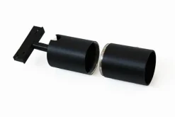 Kjøkkenbelysning Tak|Designline>Antidark Designline Tube forlenger 7 cm frontring - Svart