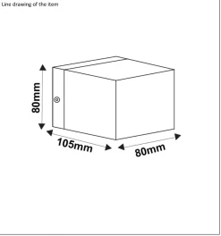 Vegglamper Med Opp/Ned Lys><noscript><img width=