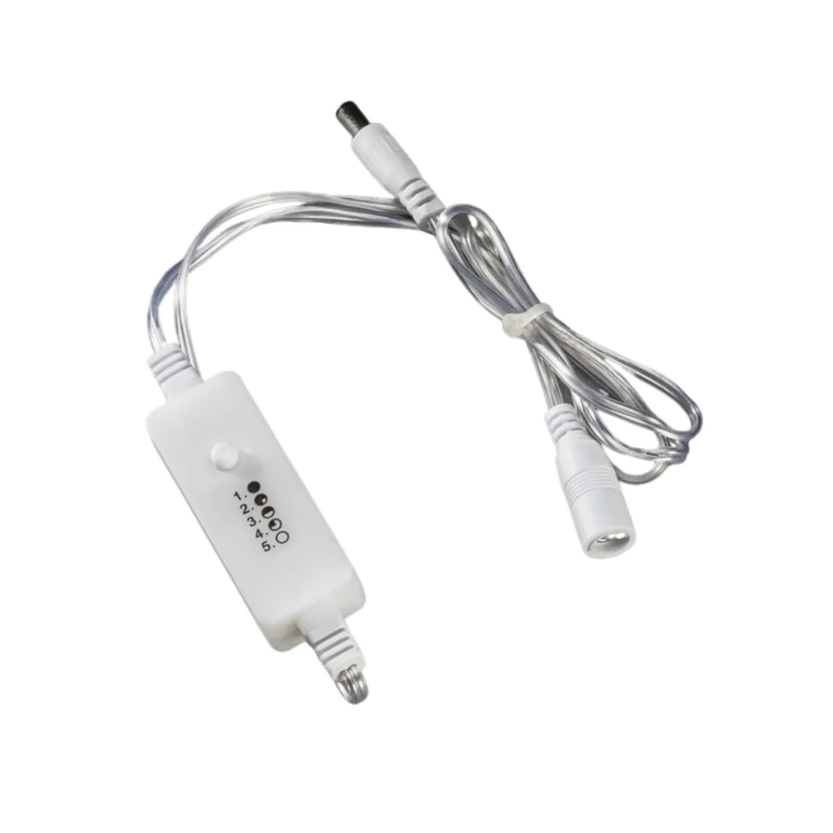 Kunstig Juletre>Konstsmide Dimmer til juletre 5 steg Hvit