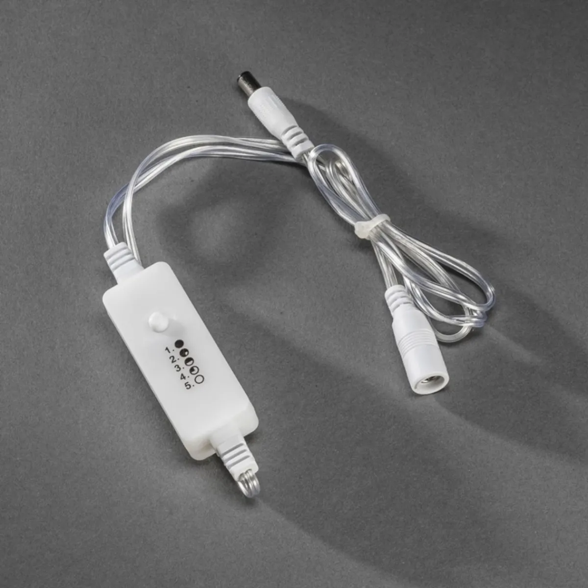 Kunstig Juletre>Konstsmide Dimmer til juletre 5 steg Hvit