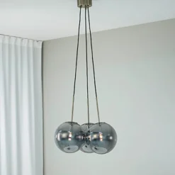 Kjøkkenbelysning Tak|Takpendler>Marksløjd Dione takpendel 3 - farget - Røyk