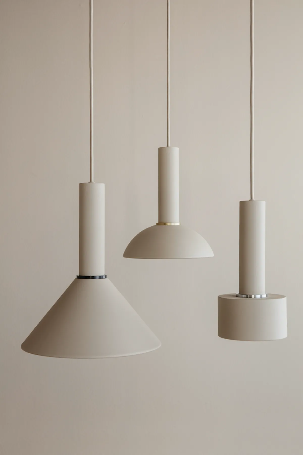 Kjøkkenbelysning Tak|Takpendler>Ferm Living Disc Shade - cashmere