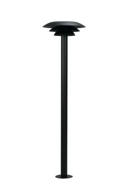 Lyktestolper|Pullert>Dyberg Larsen DL25 utendørs stolpe 90 cm IP44 - Svart