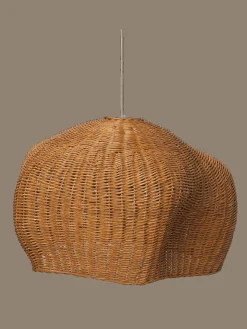 Kjøkkenbelysning Tak|Takpendler>Ferm Living Drape Lampshade al - 47 cm Natur
