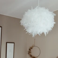 Kjøkkenbelysning Tak|Takpendler>Aneta Lighting Dun takpendel 40 cm - Hvit