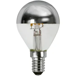 Led-Pærer E14 Sokkel>Star Trading E14 Lyspære med topp 3,5W Krom