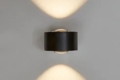 Leselamper>Antidark Easy Lens vegglampe opp/ned 14,5W 1800-2700 Kelvin dimtowarm - Svart