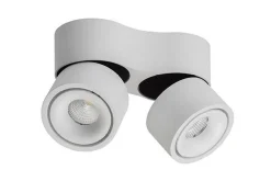 Kjøkkenbelysning Tak|Spotter & Skinner>Antidark Easy mini W275 Double takspot 2x7W 2700K Dimbar - Hvit