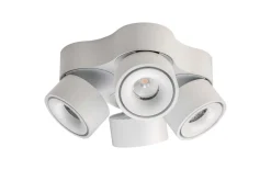 Kjøkkenbelysning Tak|Taklamper / Takplafonder>Antidark Easy W4100 Quattro 4x10W 2700K Dimbar - Hvit
