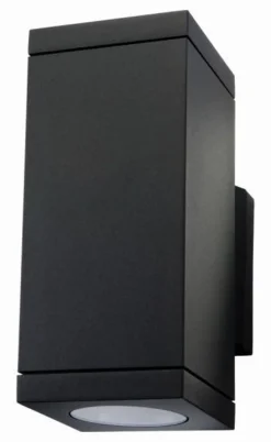 Lightup-Pris|Utelamper Med Opp/Ned Lys>Sg Armaturen As Echo 2x4,5W LED 230V