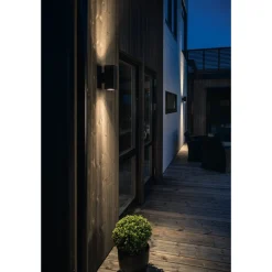 Lightup-Pris|Utelamper Med Opp/Ned Lys>Sg Armaturen As Echo 2x4,5W LED 230V