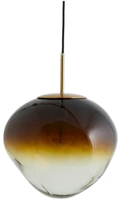 Kjøkkenbelysning Tak|Takpendler>Nordal EDFU takpendel - stor Messing / Brun