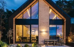 Utelamper Med Opp/Ned Lys>Sg Armaturen As Edge vegglampe opp/ned 10W 2700 Kelvin dimbar IP65