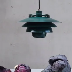 Kjøkkenbelysning Tak|Takpendler>Dyberg Larsen Ejka takpendel 38 cm - Mørk Grønn