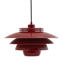 Kjøkkenbelysning Tak>Dyberg Larsen Ejka takpendel 38 cm - Mørk Rød