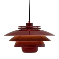 Kjøkkenbelysning Tak>Dyberg Larsen Ejka takpendel 38 cm - Mørk Rød