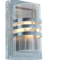 Utelamper - Veggskjold / Plafond>Eglo Ekeberg vegglampe - stål, liten Galvanisert