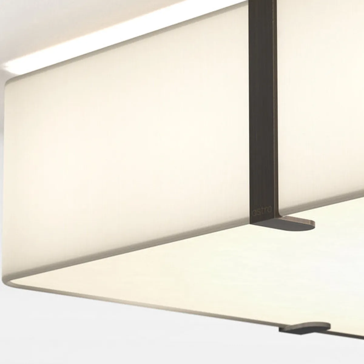 Kjøkkenbelysning Tak|Taklamper / Takplafonder>Astro Lighting Elba Square 500 taklampe