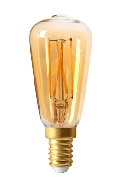 Led-Pærer E14 Sokkel>Pr home of Scandinavia Ab Elect Filament Edison E14 Amber
