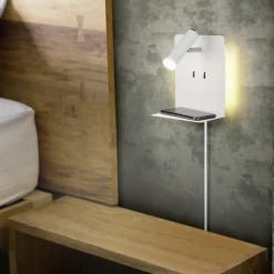 Leselamper>Trio Lighting Element vegglampe - Hvit