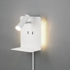 Leselamper>Trio Lighting Element vegglampe - Hvit