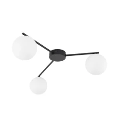 Kjøkkenbelysning Tak|Taklamper / Takplafonder>TK Lighting Elton taklampe 3-lys Svart