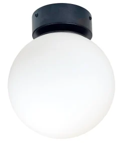 Kjøkkenbelysning Tak|Taklamper / Takplafonder>NorDesign Emrik taklampe - Svart/Opal Svart / Opal