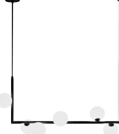 Kjøkkenbelysning Tak|Takpendler>NorDesign Emrik takpendel - Svart/Hvit Svart / Hvit