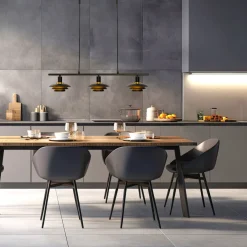 Kjøkkenbelysning Tak|Takpendler>Aneta Lighting Epsilon takpendel 3-lys