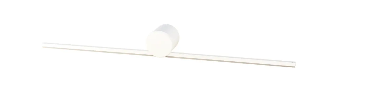 Belysning Over Speilet På Badet|Baderomsbelysning Vegg>NorDesign Eros 600 vegglampe IP44 dimbar - Hvit