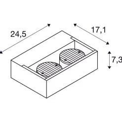 Utelamper Med Opp/Ned Lys><noscript><img width=