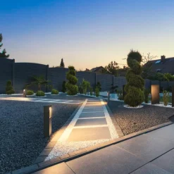 Pullert>Slv Eskina pullert 45 cm 15W 3000/4000 Kelvin IP65 Antrasitt