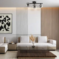 Kjøkkenbelysning Tak|Taklamper / Takplafonder>TK Lighting Estera taklampe 3-lys Røykfarget